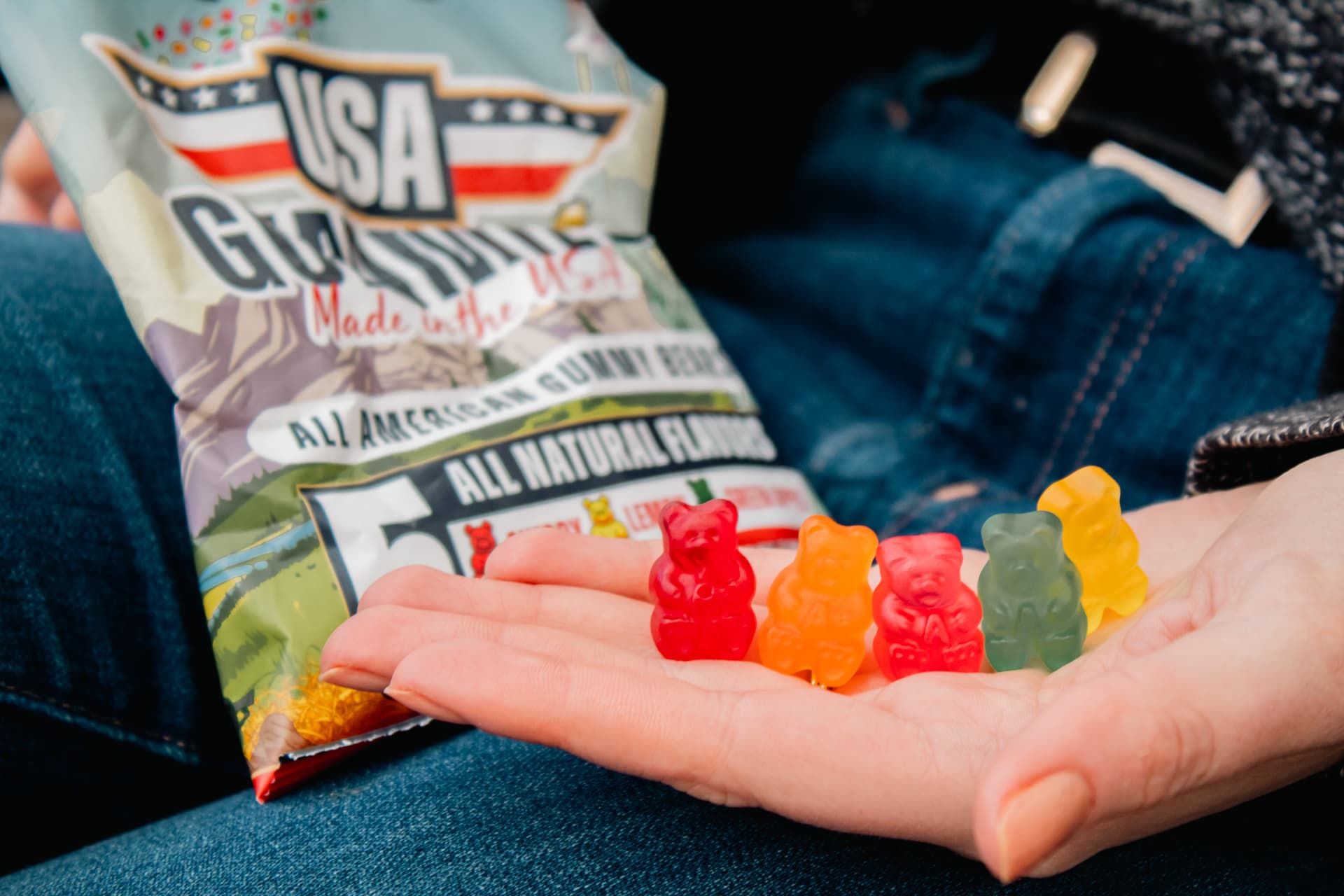 USA Gummies patriotic artwork
